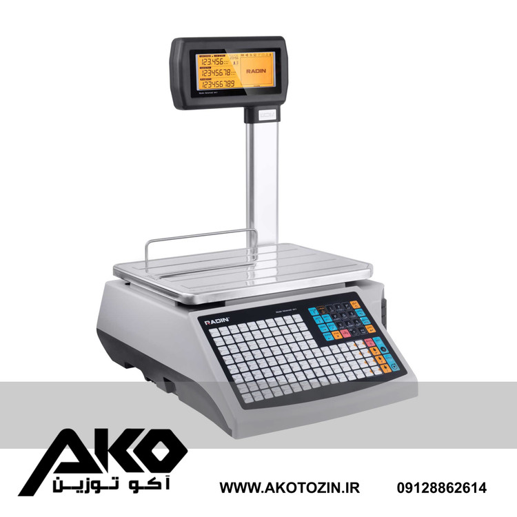 ترازو رادین 40 کیلویی لیبل پرینتر MKII-A
